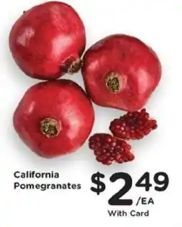 Kroger California Pomegranates offer