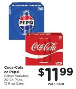 Kroger Coca-Cola or Pepsi offer