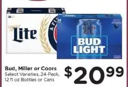 Kroger Bud, Miller or Coors offer