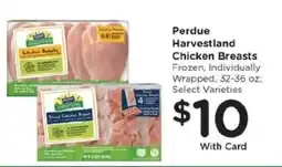 Kroger Perdue Harvestland Chicken Breasts offer