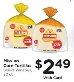 Kroger Mission Corn Tortillas offer