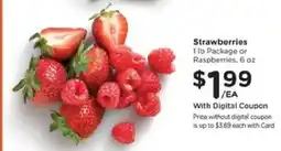 Kroger Strawberries or Raspberries offer