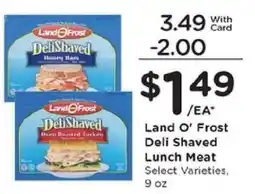 Kroger Land O'Frost Deli Shaved Lunch Meat offer