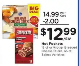 Kroger Hot Pockets offer
