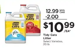 Kroger Tidy Cats Litter offer