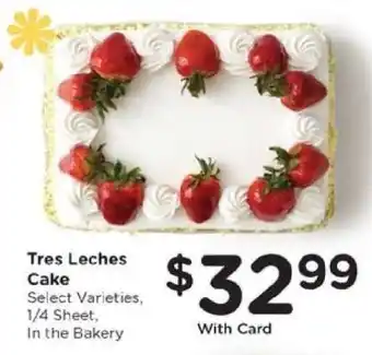 Kroger Tres Leches Cake offer
