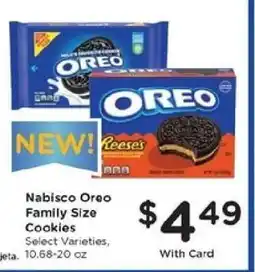 Kroger Nabisco Oreo Family Size Cookies offer
