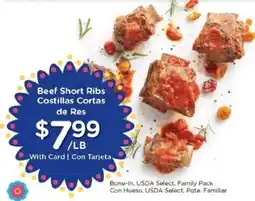 Kroger Beef Short Ribs offer