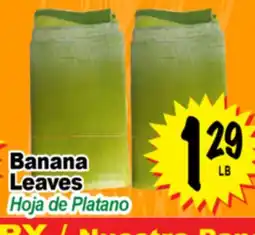 Superior Grocers Banana Leaves offer