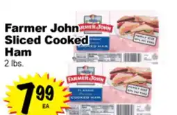 Superior Grocers Farmer John Sliced Cooked Ham offer