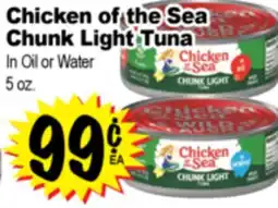 Superior Grocers Chicken of the Sea Chunk Light Tuna offer
