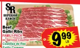 Superior Grocers Beef Galbi Ribs offer