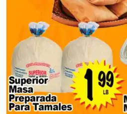 Superior Grocers Superior Masa Preparada Preparada Para Tamales offer