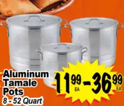 Superior Grocers Aluminum Tamale Pots offer