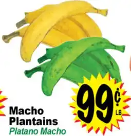 Superior Grocers Macho Plantains offer