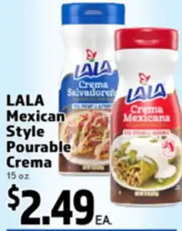 Superior Grocers LALA Mexican Style Pourable Crema offer