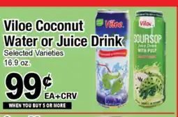 Superior Grocers Viloe Coconut Water or Juice Drink offer