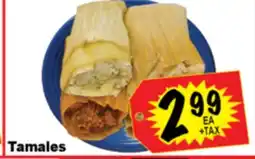 Superior Grocers Tamales offer