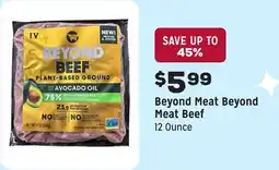 Grocery Outlet Beyond Meat Beef offer