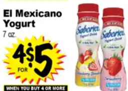 Superior Grocers El Mexicano Yogurt offer