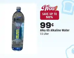 Grocery Outlet Alkaline Water offer
