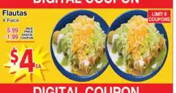Superior Grocers Flautas offer