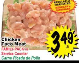 Superior Grocers Chicken Taco Meat offer
