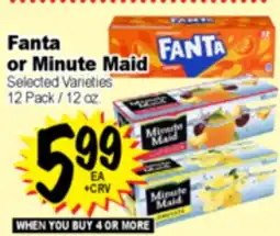 Superior Grocers Fanta or Minute Maid offer