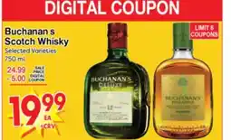 Superior Grocers Buchanan's Scotch Whisky offer