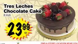 Superior Grocers Tres Leches Chocolate Cake offer