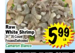 Superior Grocers Raw White Shrimp offer