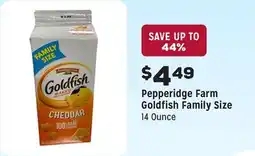 Grocery Outlet Goldfish Family Size offer