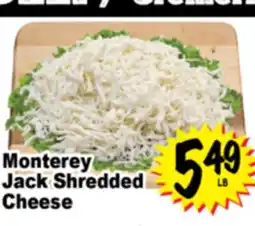 Superior Grocers Monterey Jack Shredded Jack Shredded Cheese offer