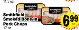 Superior Grocers Smithfield Smoked Bone-In Smoked Bone-In Pork Chops offer