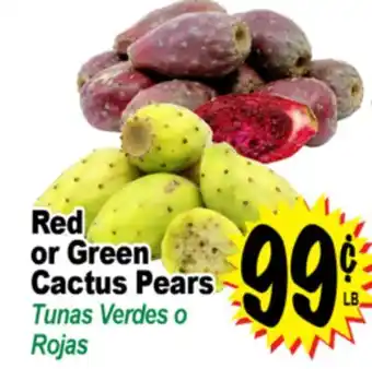 Superior Grocers Red or Green Cactus Pears offer