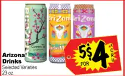 Superior Grocers Arizona Drinks offer