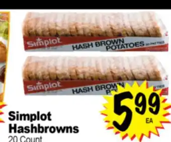 Superior Grocers Simplot Hashbrowns offer