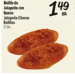 El Super Fresh Jalapeño Cheese Bolillos offer