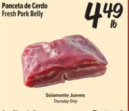 El Super Fresh Fresh Pork Belly offer