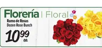 El Super Fresh Dozen Rose Bunch offer