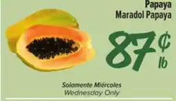 El Super Fresh Maradol Papaya offer