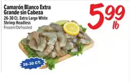 El Super Fresh Extra Large White Shrimp Headless offer