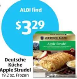 Aldi Deutsche KÃƒÂ¼che Apple Strudel offer