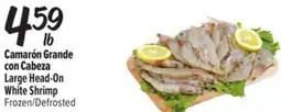 El Super Fresh Large Head-On White Shrimp offer