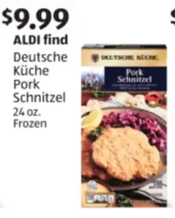 Aldi Deutsche KÃƒÂ¼che Pork Schnitzel offer