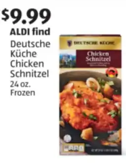 Aldi Deutsche KÃƒÂ¼che Chicken Schnitzel offer