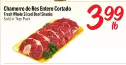 El Super Fresh Whole Sliced Beef Shanks offer