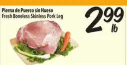 El Super Fresh Boneless Skinless Pork Leg offer