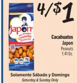 El Super Japon Peanuts offer