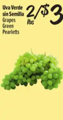 El Super Grapes Green Pearletts offer